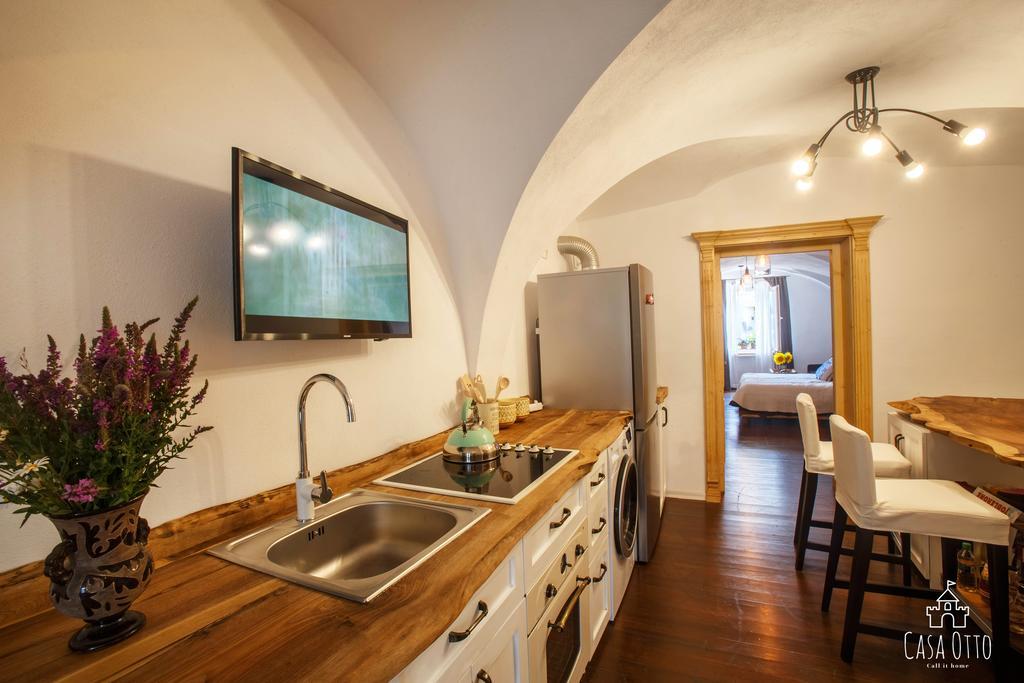 Apartmán Casa Otto Sighişoara Exteriér fotografie